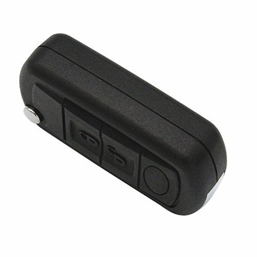 TAKPART 3 Buttons With Uncut Blade Remote Key Fob Case Replacement for Range Rover LR3 2005 2006 2007 2008 2009 - Image 5