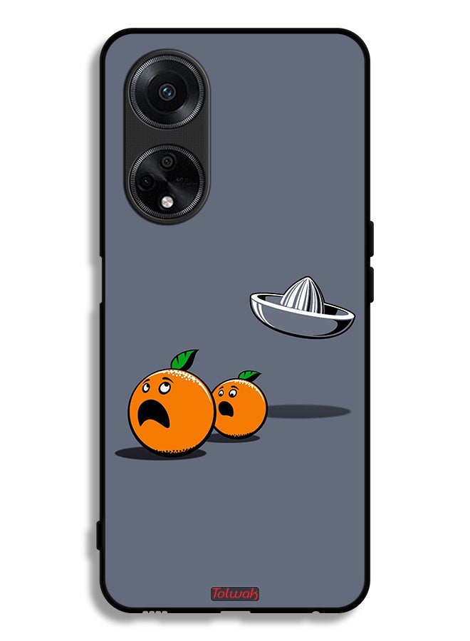 Tolwak Oppo A1 5G Protective Case Cover Minimalism Digital Art Humor - Image 1