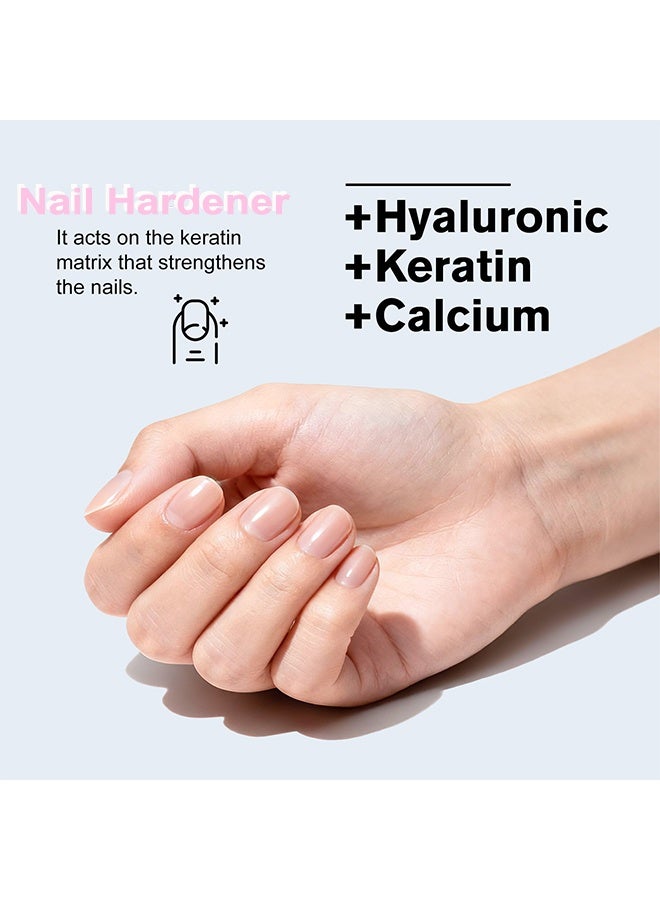 أيدول مقوي الأظافر، محلول مغذي للأظافر لعلاج نمو الأظافر، طلاء لتقوية الأظافر الهشة والمتضررة، سيروم الأظافر للقوة والإصلاح، مقوي الأظافر للعناية بالأظافر - Image 3
