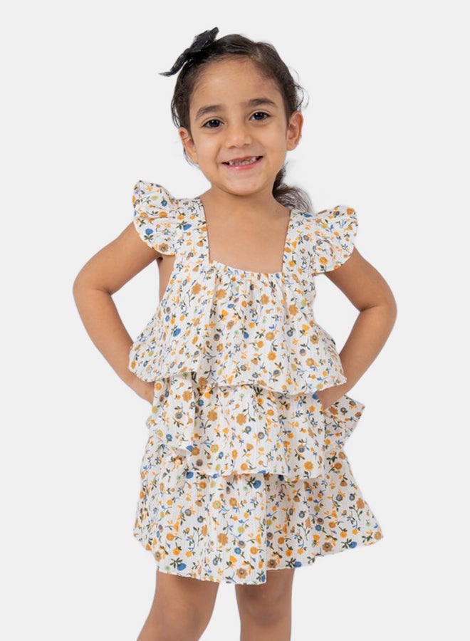 ناناز فستان كشكش فتاة - Image 1