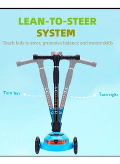 Generic Kids Scooter with Light Up Wheels, Fun & Safe Ride for Children  - Image 2