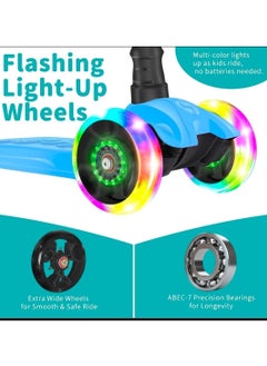 Generic Kids Scooter with Light Up Wheels, Fun & Safe Ride for Children  - Image 5