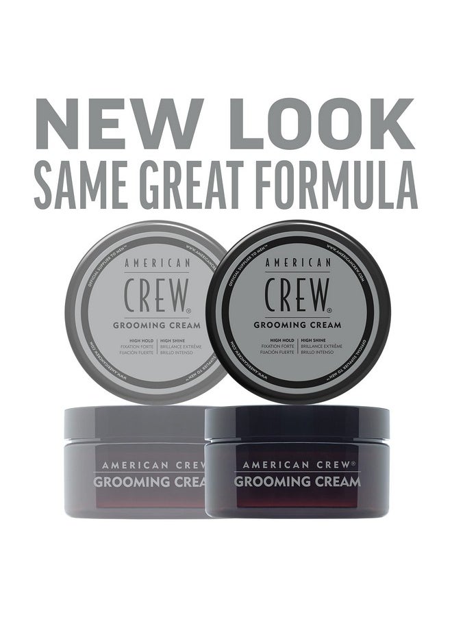 AMERICAN CREW - Merican Crew Men'S Grooming Cream (Old Version) Like Hair Gel With High Hold With High Shine 3 Oz (Pack Of 1) - Image 1
