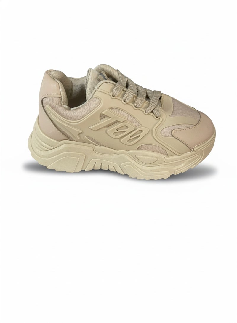 فيبراندا كوتشي عصري بتصميم يمنحك مظهر رياضي L-1042-بيج - Image 3