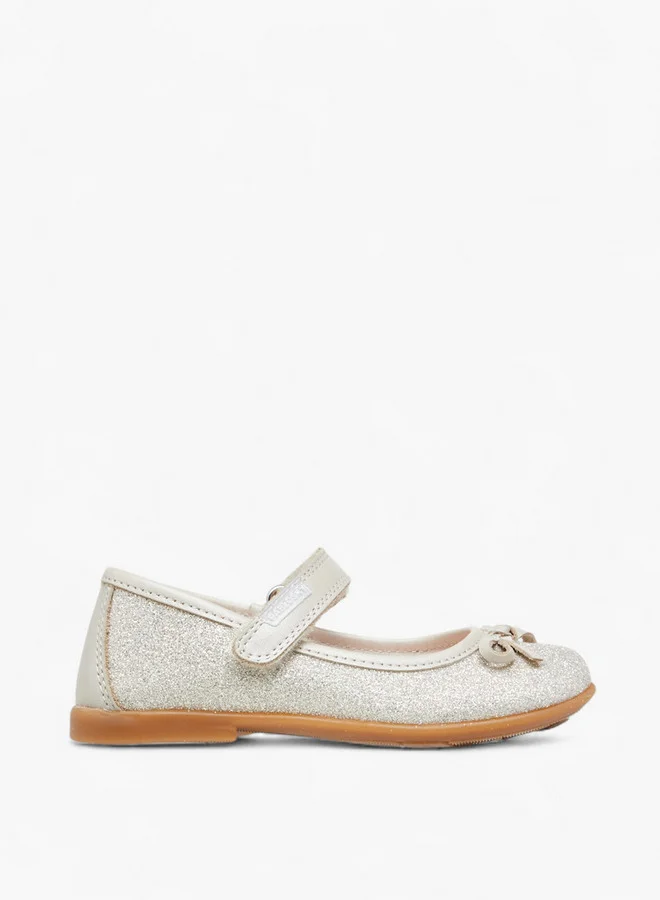 Pablosky Girls' Mary Jane School Shoes with Hook and Loop Closure
