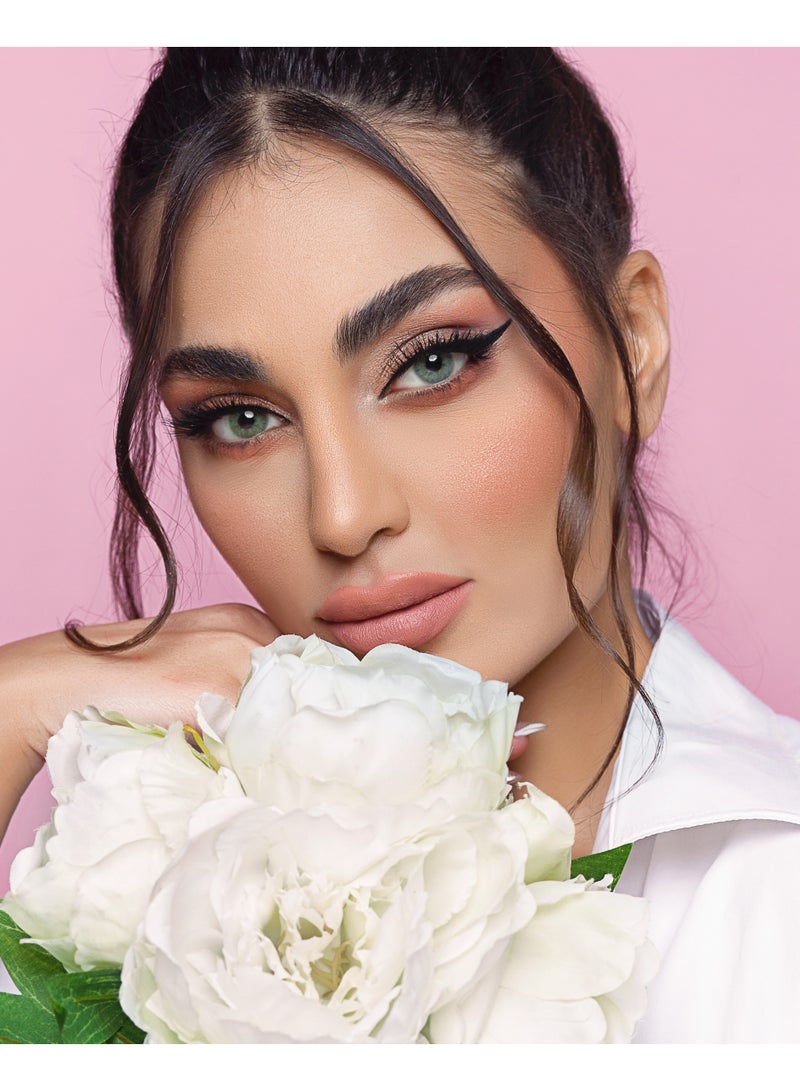 روزابيل روزا بيل عدسات اللاصقة الملونة، استخدام 3 أشهر، بدون قوة، إميرالد جرين - Image 3