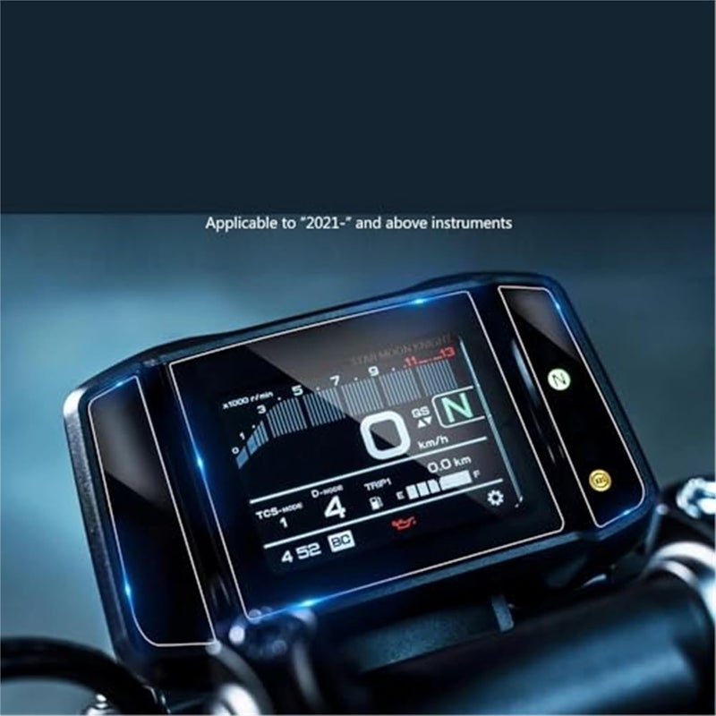 Vuzmode Motorcycle Scratch Cluster Screen Protector - Image 2