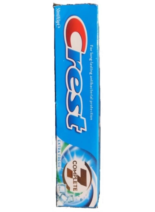 Sensodyne Set of 4 (Signal Toothbrush Ultra Reach Medium Multicolour , Crest Complete 7 Extra Fresh 50 Ml  ,Rako Advanced Teeth Whitening Strips 7 Pouches And Calm Fresh Mouth Spray With Fruits ) - Image 3