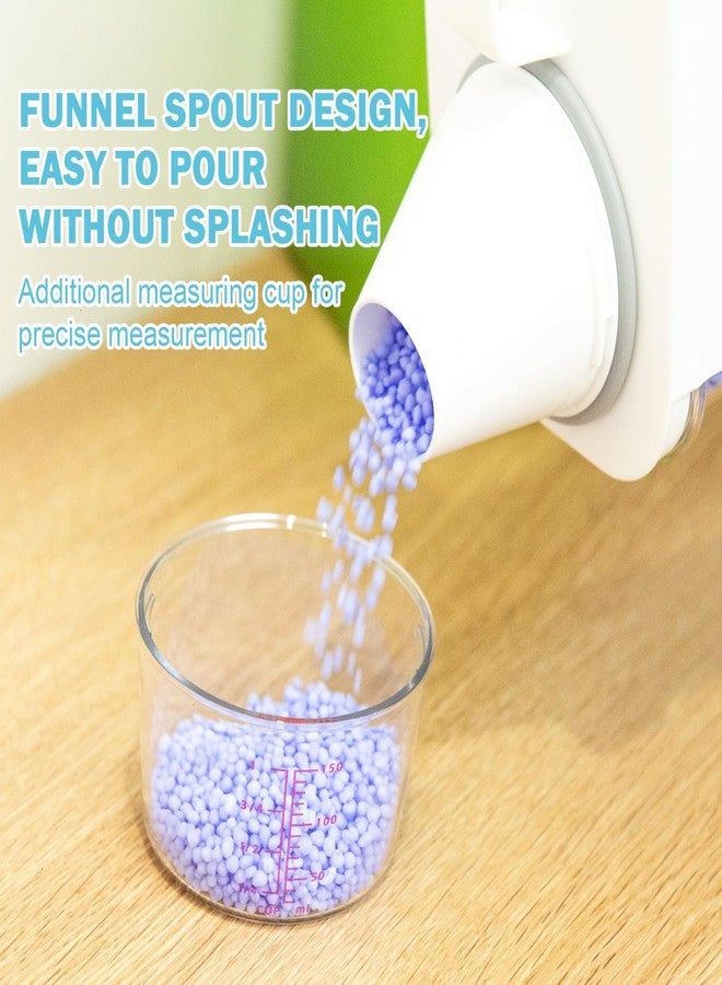 Monrocco Laundry Dispenser 3 Pack 78 oz Liquid Soap Dispenser for Laundry Room Organization with 6 Labels for Detergent Softener Bleach Powder Soda etc - Image 5