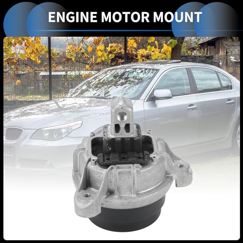 INFINAUTO Engine Motor Mount ENGINE MOUNTING No22117935149 for BMW 528i XDrive 20122016 for BMW 528i 20122016 Black 1 Pc - Image 3