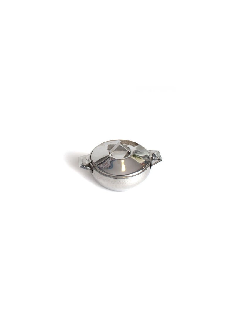 Alsaif home Saif Home 0.5L Silver Indian Steel Container 