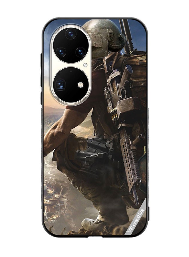 VR CREATIVE Protective Case Cover For Huawei P50 Pro Pubg Design Multicolour - Image 1