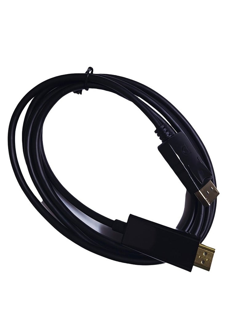 FUJISHKA Fujishka DisplayPort to HDMI Cable – 4K @60Hz-1.8M  - Image 4