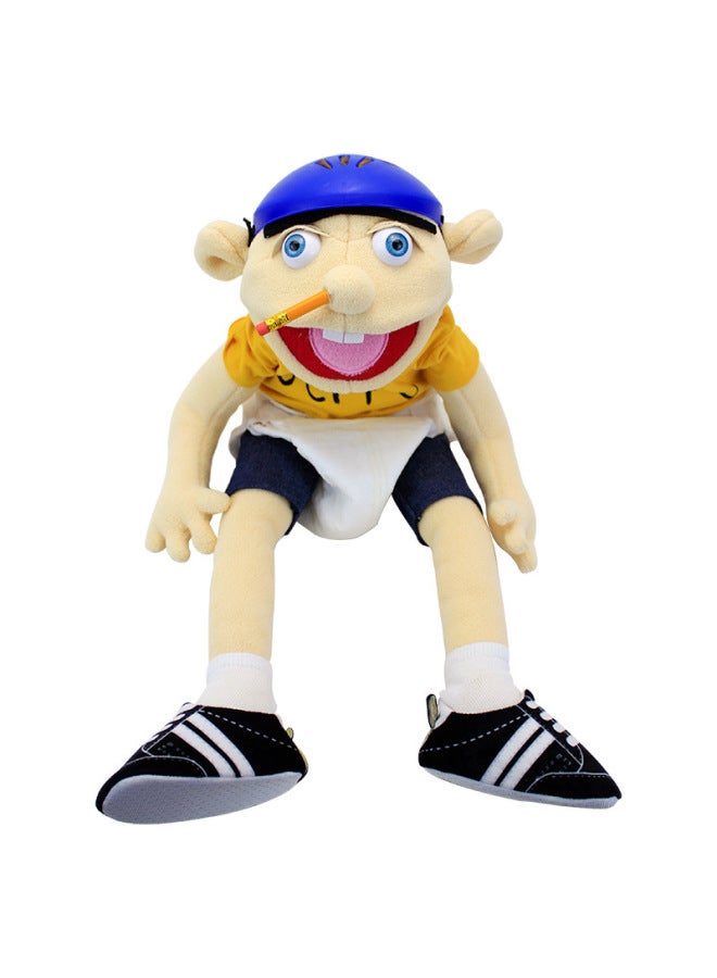 Jeff Series Ventriloquist Hand Puppet Toy, Large Performance Interactive Puppet, Multiple Character Options - Image 1
