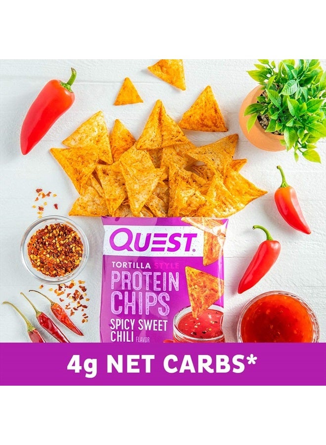 Quest Nutrition رقائق التورتيلا الحارة الحلوة، 1.1 أونصة (عبوة من 12 قطعة) - Image 4