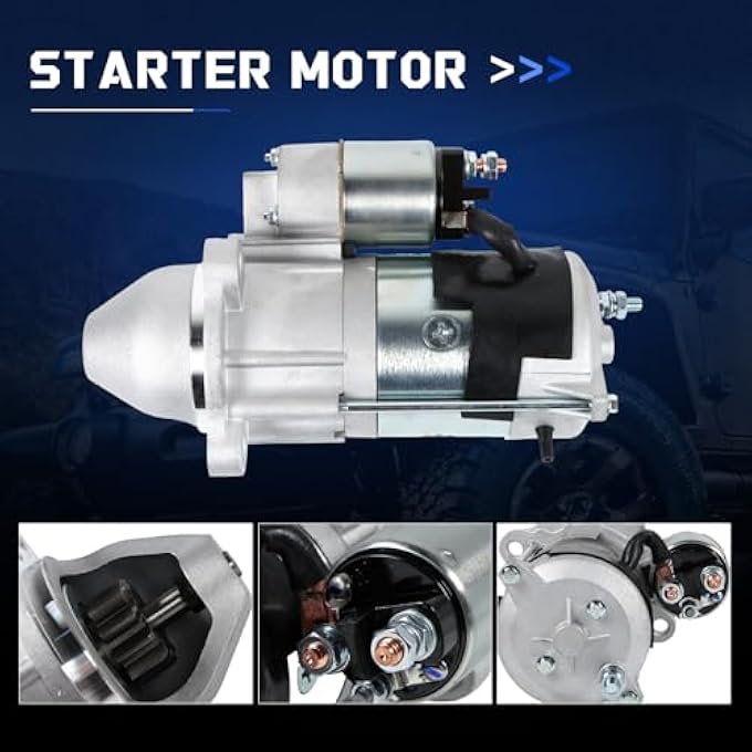 Zachager 1 Piece 2873K632 Starter Motor For Perkins Engine 1104C-44T 1104D-44T 1006-60T 1006-60TW 1006C-E66TA - Image 4