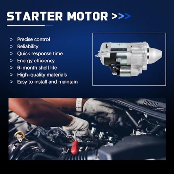 Zachager 1 Piece 2873K632 Starter Motor For Perkins Engine 1104C-44T 1104D-44T 1006-60T 1006-60TW 1006C-E66TA - Image 5
