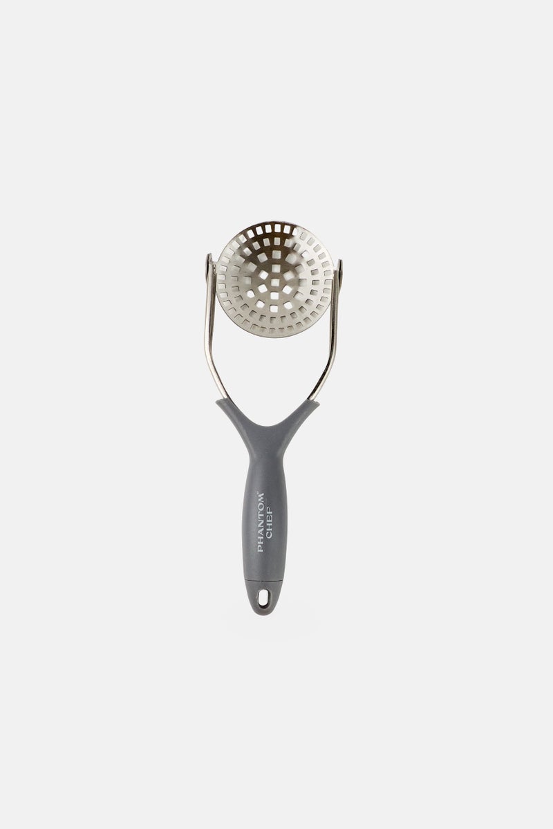 Phantom Chef Foldable Potato Masher, Grey - Image 1