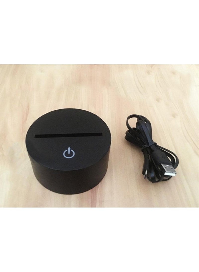 general 3D Night Light For Kids Gifts, Led Illusion Lamp For Room Decor & Nursery Smart Touch 7 Colors Dimmable Usb Charger For Girls Boy Birthday Gift - Image 4