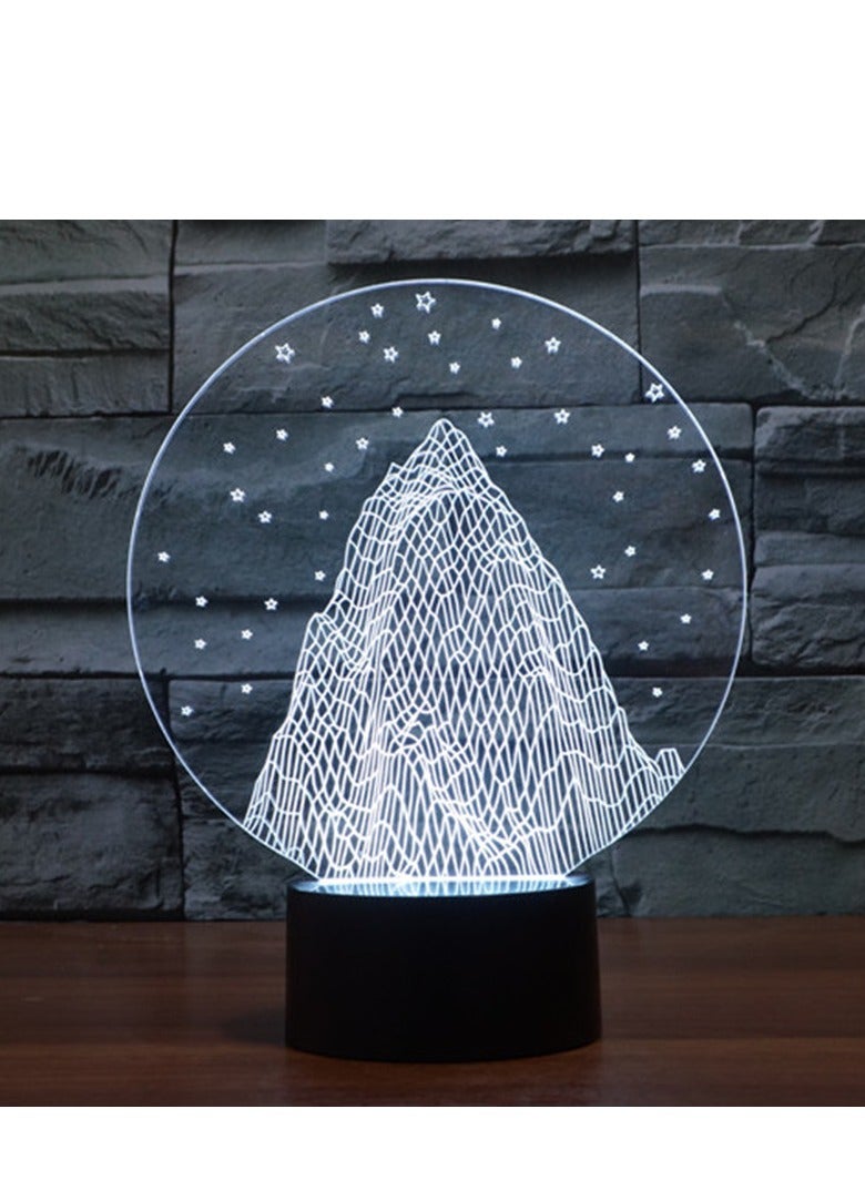 general 3D Night Light For Kids Gifts, Led Illusion Lamp For Room Decor & Nursery Smart Touch 7 Colors Dimmable Usb Charger For Girls Boy Birthday Gift - Image 1