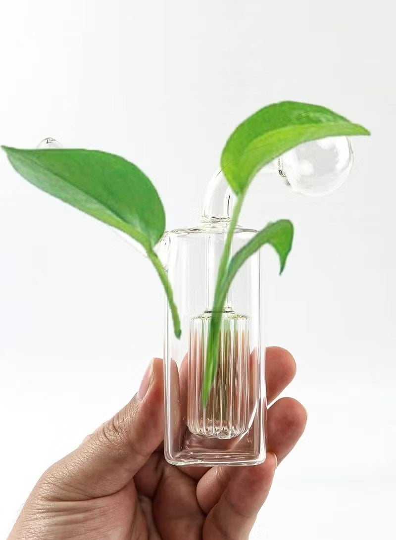 Premium Heat Resistant Glass Vase Oil Lamp Bottle Medical Grade High Borosilicate Material for Long lasting Use - Image 2