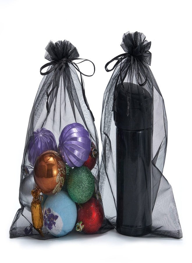 FOCCIUP 25 PCS 8x12 Inches Organza Bags With Drawstring Candy Bags Mesh Pouches for Party Wedding Presents Gift - Image 4