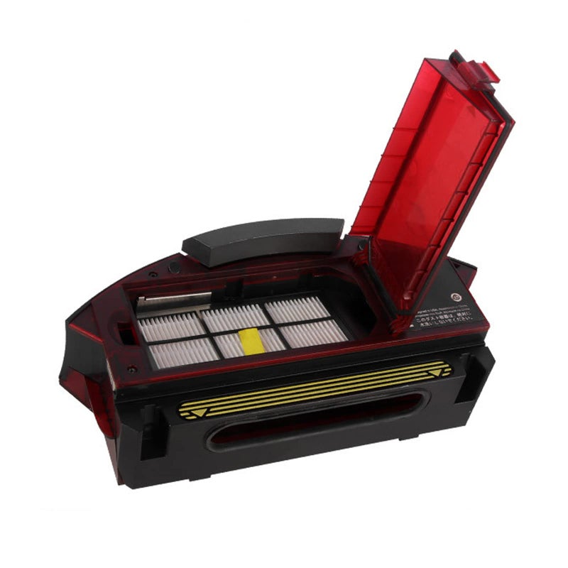 HMHAMA Dust Collecting Box Bin Collector Dust Bin Box with Hepa Filter Fit for iRobot Roomba 800 900 Series 870 860 880 960 964 Robot Vacuum Cleaner Replacement Parts - Image 2