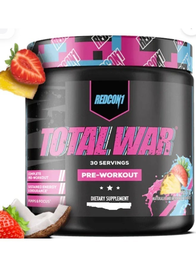 Redcon1 Total War 30 Servings Vice City Flavor 468g - Image 2