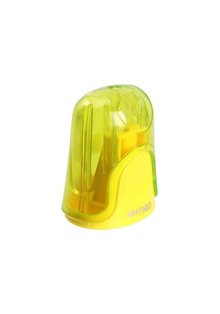 Deli Pencil Sharpener with Long Lasting Steel Blade - Assorted Colors - Image 3