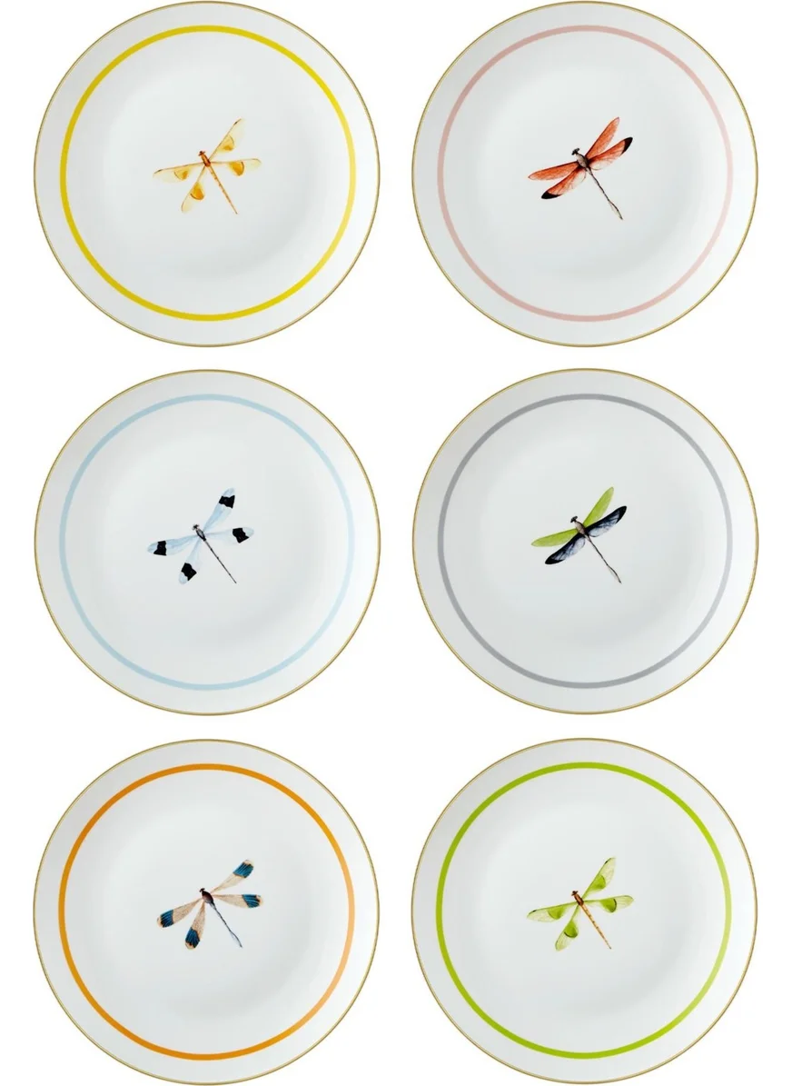 The Mia Dragonfly Cake Plate for 6 People