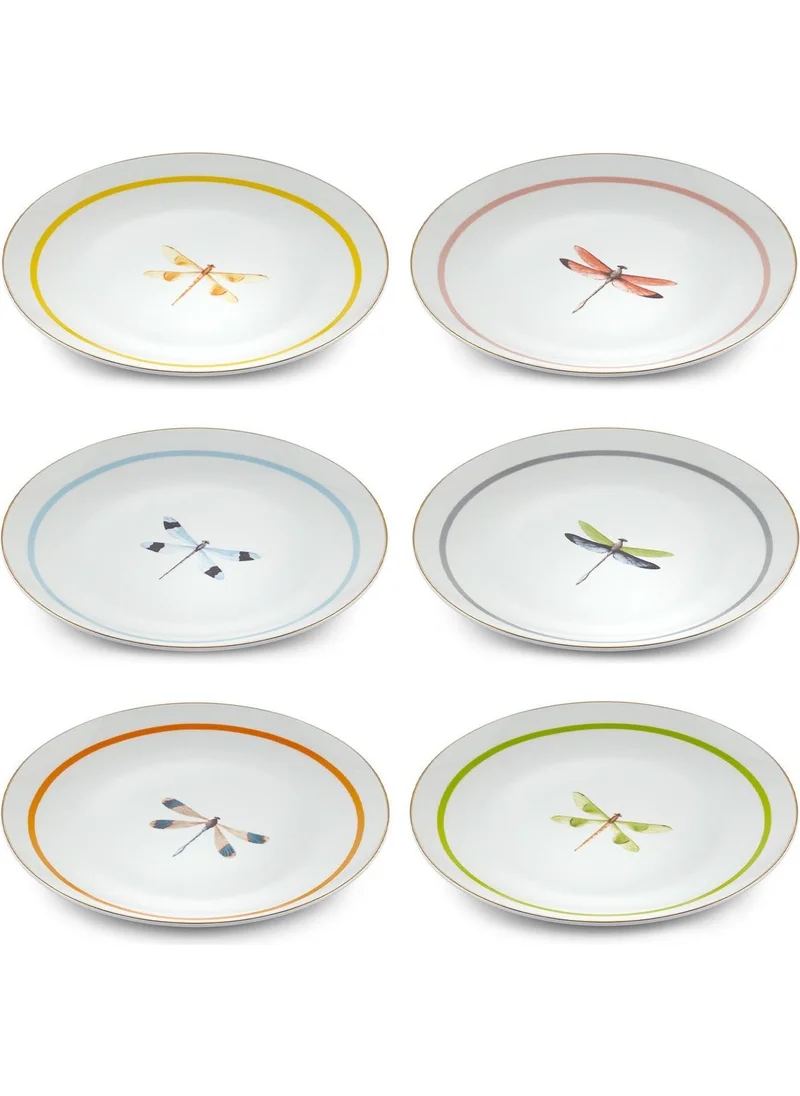 The Mia Dragonfly Cake Plate for 6 People