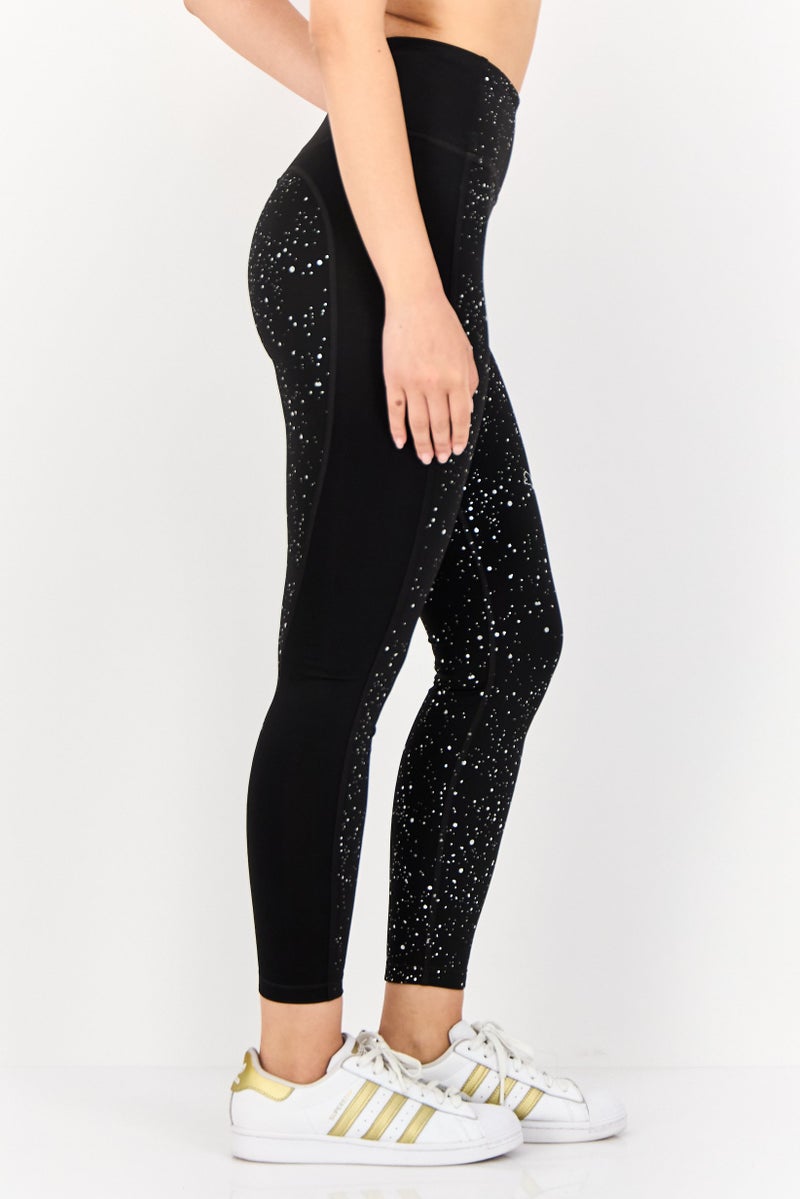 PUMA  leggings رياضية نسائية مناسبة للتدريب، سوداء - Image 4