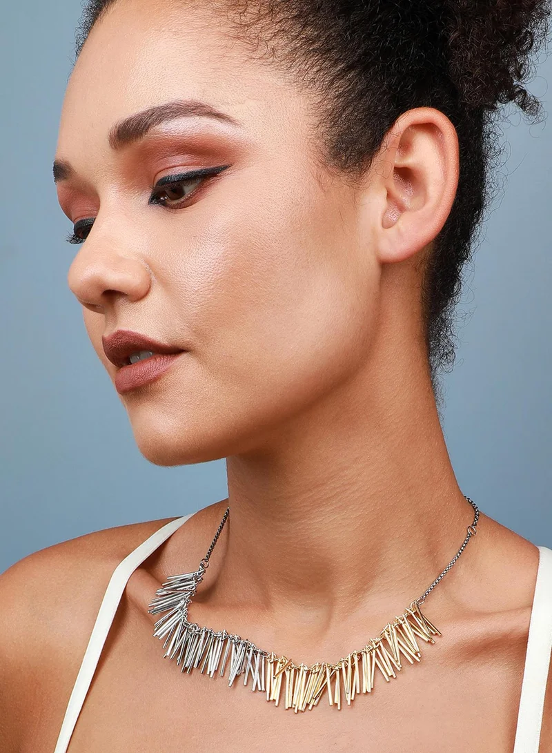 SOHI Intricate Beauty Delicate Artificial Necklace Jewellery