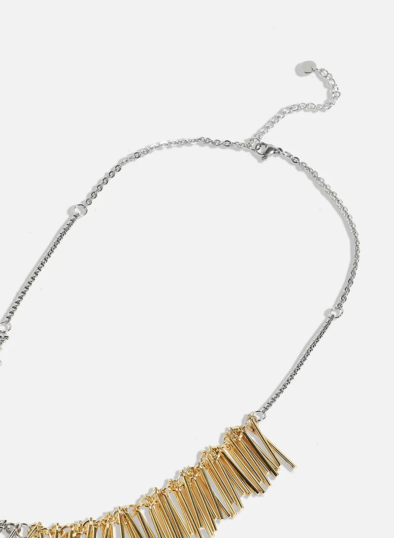 SOHI Intricate Beauty Delicate Artificial Necklace Jewellery