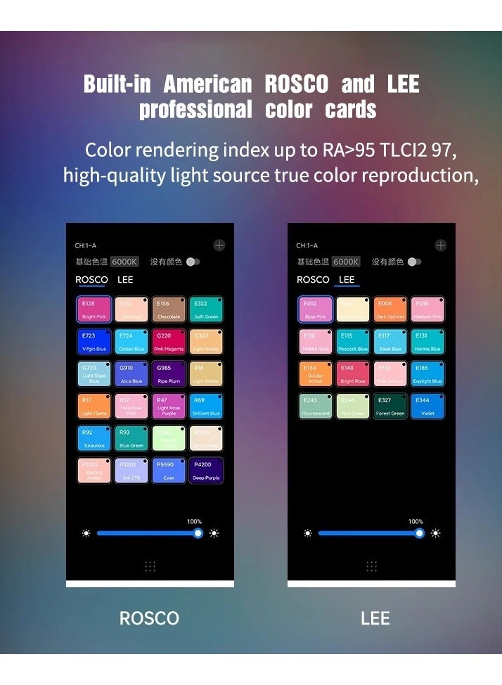 AROAQ S03 Rgb Fill Light Full Color Color Changing Live Selfie Indoor Photo Atmosphere Mini Handheld Photography Light  - Image 5