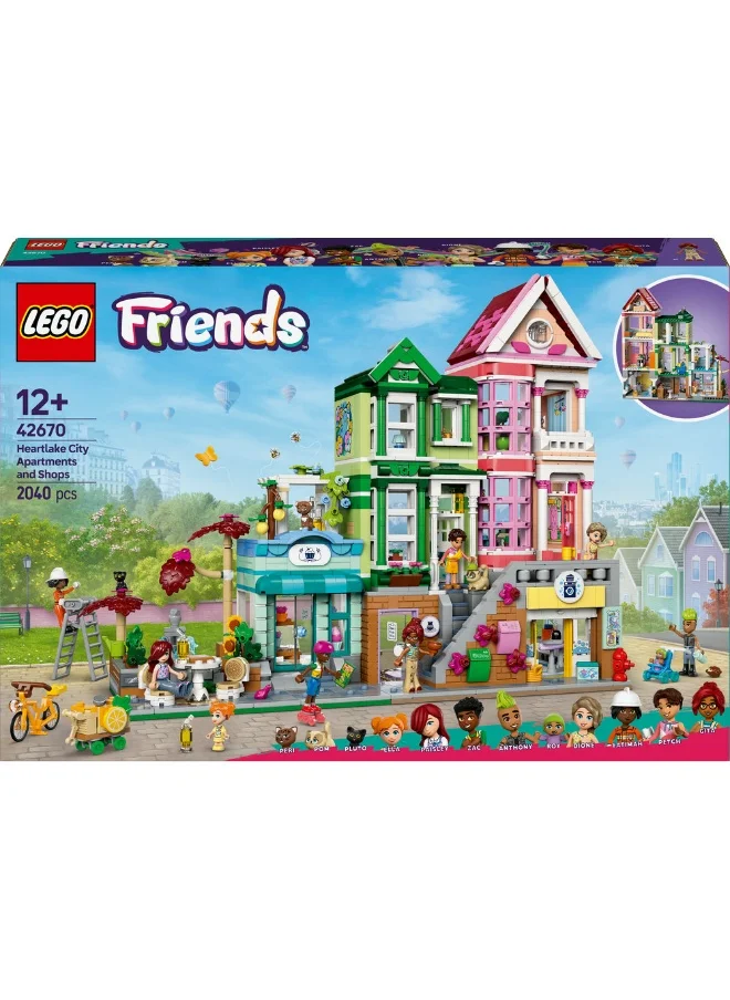 LEGO Lego Friends Heartlake City Apartments And Shops 42670 (2040) Pieces