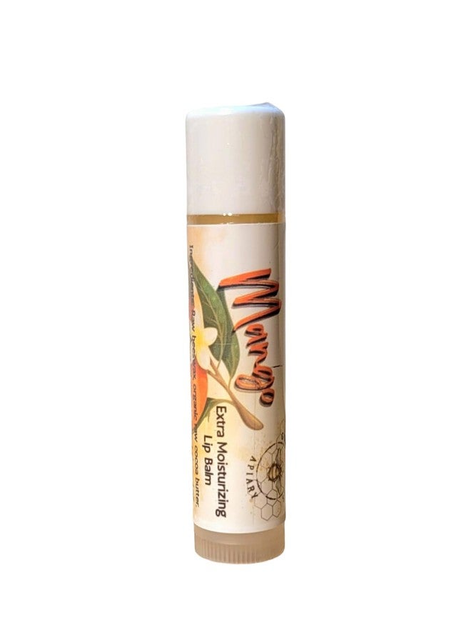 Mango (single pack)-Extra Moisturizing Lip Balm With Beeswax & Cocoa Butter-Golden Hives Apiary - Image 1
