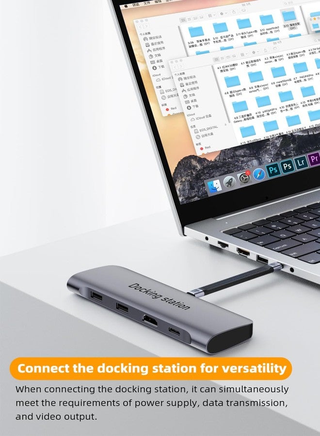 AreMe Short USB C Cable 5.3 inch, USB C to Type C 240W Fast Charging USB 4 Cable Supports 8K HD Display, 40Gbps Data Transfer for Thunderbolt 4/3, Laptop, Tablet, Phone and More - Image 4