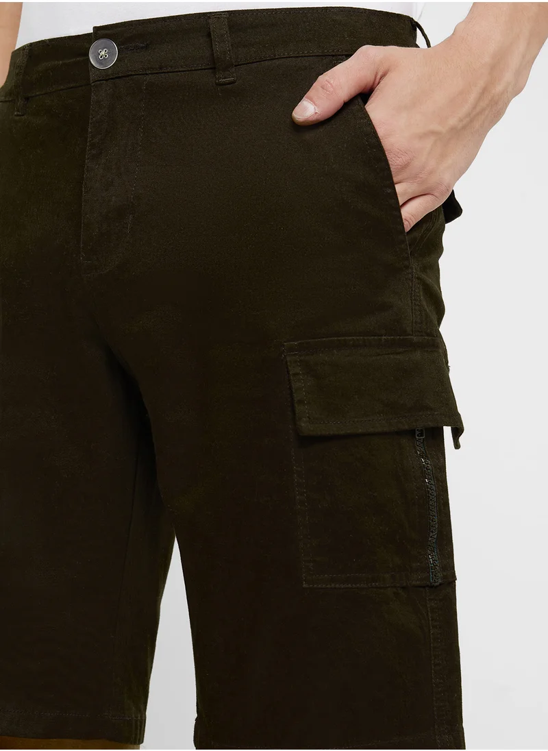 روبرت وود Pocket Detail Cargo Shorts