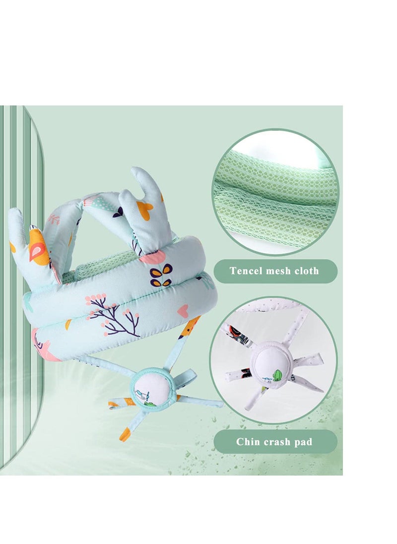 Baby Safety Hat Infant Adjustable Head Protector Toddler Soft Headguard Helmet Crawling Anti Fall Collision Protection Hats - Image 2