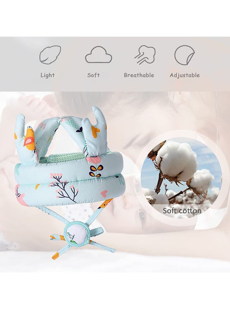 Baby Safety Hat Infant Adjustable Head Protector Toddler Soft Headguard Helmet Crawling Anti Fall Collision Protection Hats - Image 3