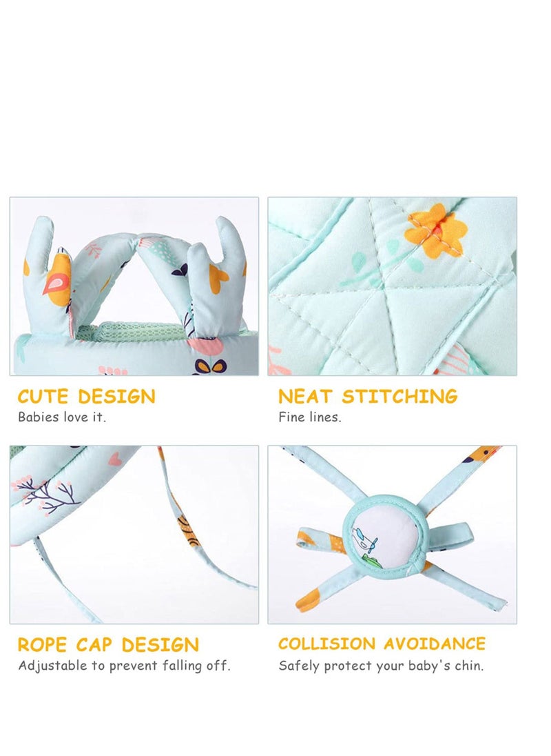 Baby Safety Hat Infant Adjustable Head Protector Toddler Soft Headguard Helmet Crawling Anti Fall Collision Protection Hats - Image 4