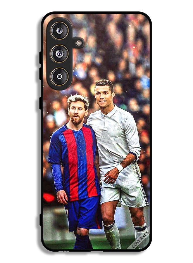 Covernex Samsung Galaxy F55 5G Protective Case Cover Messi & Ronaldo - Image 1