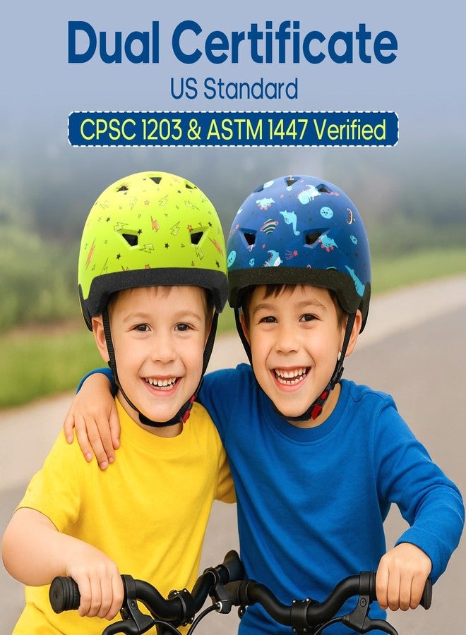 MOUNTALK Toddler Bike Helmet, Adjustable Kids Helmets from Infant/Toddler/Baby to Children Girls and Boys, Age 1-3/2-4 Years Old(Lightning,XS) - Image 3