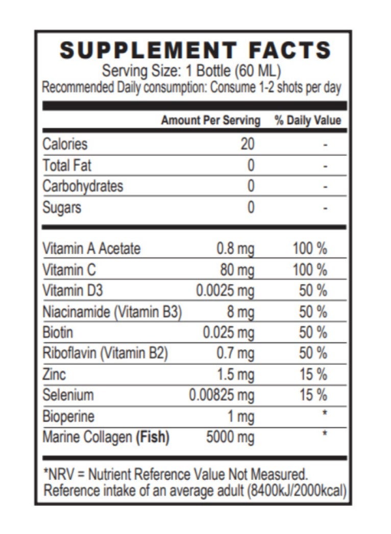 Sunshine Nutrition Collagen Shots Berry 60ml - Image 4