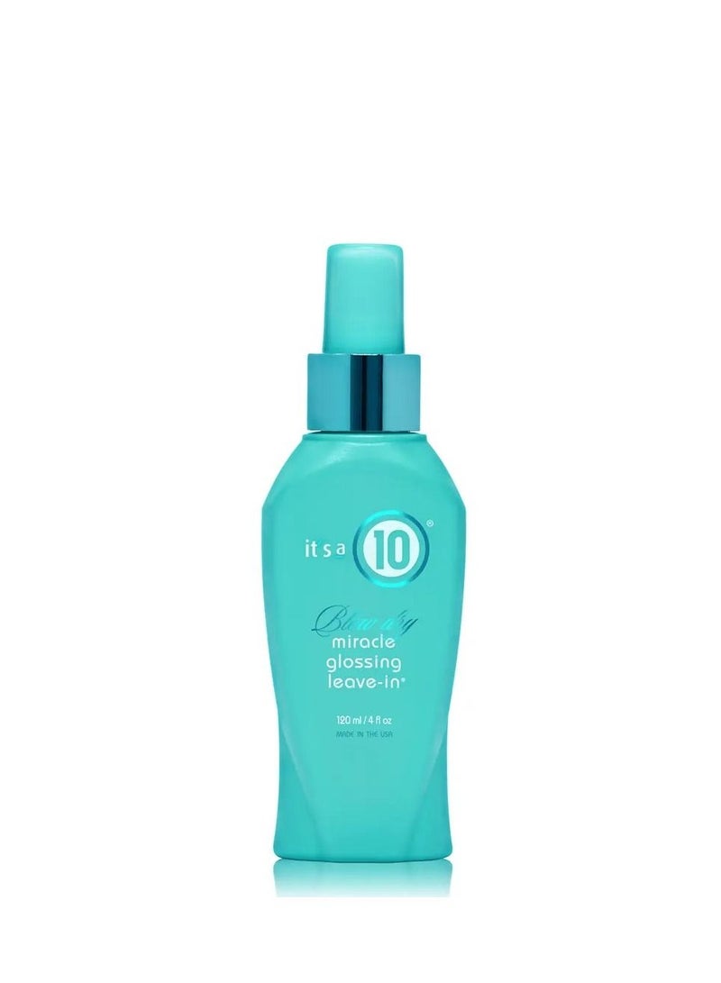 It's a 10 Blowdry Miracle Glossing Leave In Conditioner 120ml