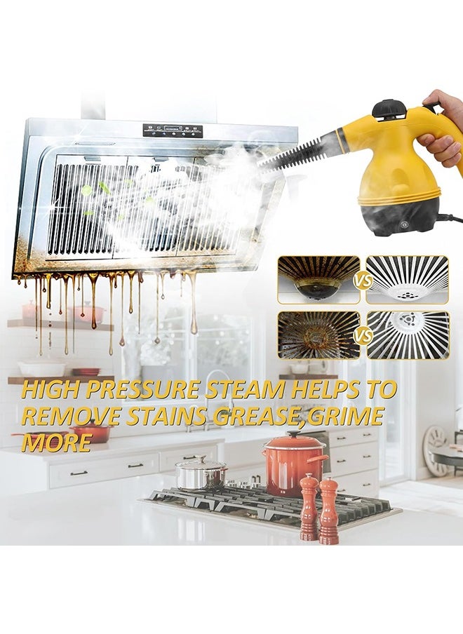 Handheld Steam Cleaner, High Temperature Pressurized Steam Cleaning Machine for Kitchen Sofa Bathroom Car Yellow - pzsku/Z051AE71167CDD0BFBF6DZ/45/_/1733661615/d38c760f-38ef-498c-bb69-9a64b353e483