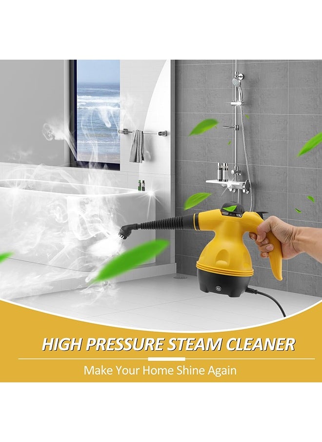 Handheld Steam Cleaner, High Temperature Pressurized Steam Cleaning Machine for Kitchen Sofa Bathroom Car Yellow - pzsku/Z051AE71167CDD0BFBF6DZ/45/_/1733661619/47a2bd4d-179e-43a3-9a7f-d8507c503501