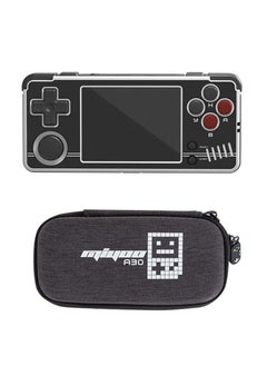 Miyoo A30 Handheld Game Console 2.8-inch 640*480 IPS Screen 2600mAh Compatible with WiFi Multiplayer Portable Case(Black White)  - Image 1