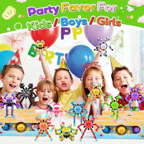 ASIOWELY 18 PCS Easter Basket Stuffers Fidget Spinner Toys for Kids AdultsParty Favors Goodie Bags BulkFingertip Gyros Sensory Toy Stress Relief Classroom Prizes Boys Girl Birthday Gifts for Teens - Image 5